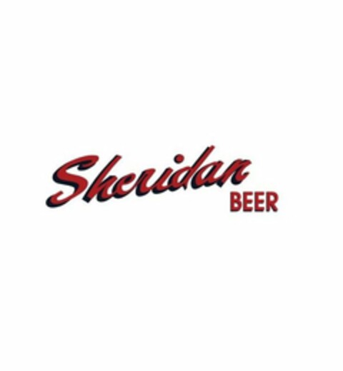 SHERIDAN BEER Logo (USPTO, 18.06.2018)