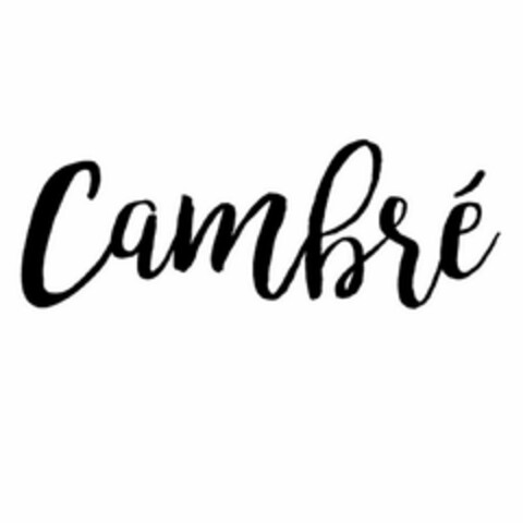 CAMBRÉ Logo (USPTO, 27.07.2018)