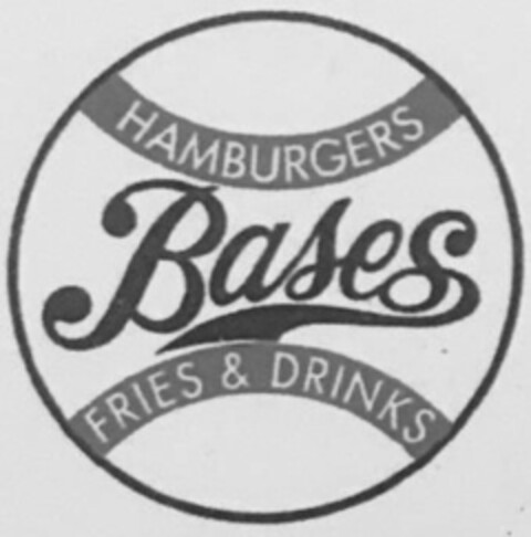 BASES HAMBURGERS FRIES & DRINKS Logo (USPTO, 07.08.2018)