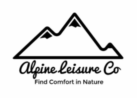 ALPINE LEISURE CO FIND COMFORT IN NATURE Logo (USPTO, 09.10.2018)