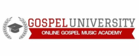 GOSPEL UNIVERSITY ONLINE GOSPEL MUSIC ACADEMY Logo (USPTO, 14.11.2018)