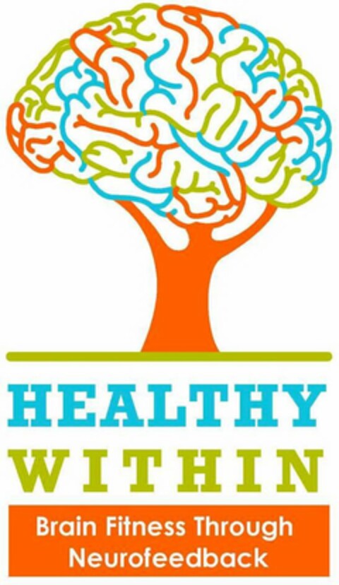 HEALTHY WITHIN BRAIN FITNESS THROUGH NEUROFEEDBACK Logo (USPTO, 22.02.2019)