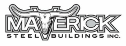 MAVERICK STEEL BUILDINGS INC. Logo (USPTO, 19.03.2019)