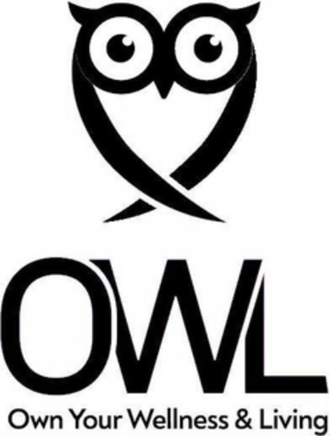 OWL OWN YOUR WELLNESS & LIVING Logo (USPTO, 10/15/2019)