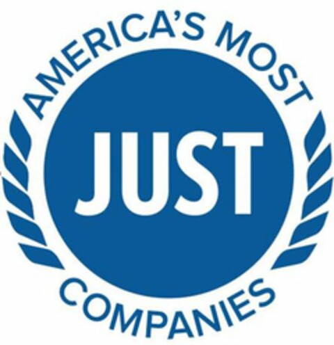 AMERICA'S MOST JUST COMPANIES Logo (USPTO, 04.11.2019)