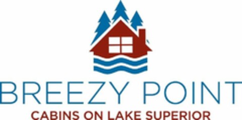 BREEZY POINT CABINS ON LAKE SUPERIOR Logo (USPTO, 05.02.2020)