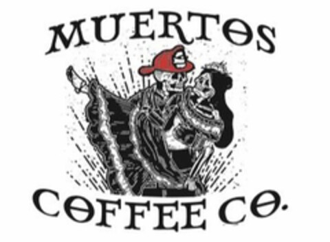 MUERTOS COFFEE CO. Logo (USPTO, 06/10/2020)