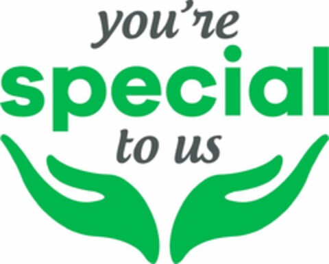 YOU'RE SPECIAL TO US Logo (USPTO, 13.06.2020)