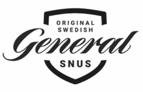 GENERAL ORIGINAL SWEDISH SNUS Logo (USPTO, 31.08.2020)