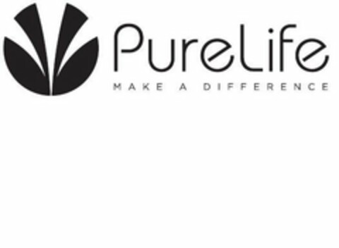 PURELIFE MAKE A DIFFERENCE Logo (USPTO, 08/15/2012)