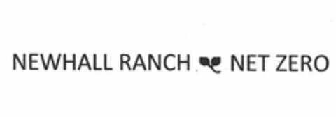 NEWHALL RANCH NET ZERO Logo (USPTO, 29.06.2016)