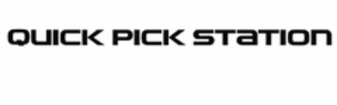 QUICK PICK STATION Logo (USPTO, 08/21/2018)