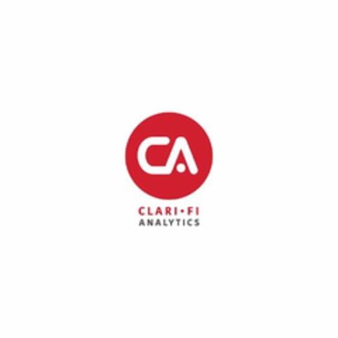 CA CLARI·FI ANALYTICS Logo (USPTO, 04.02.2019)