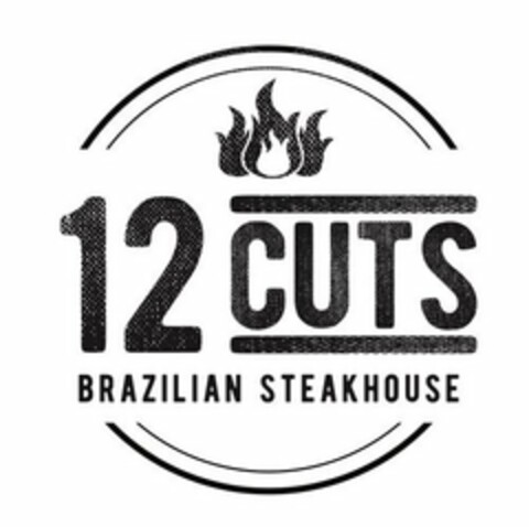 12 CUTS BRAZILIAN STEAKHOUSE Logo (USPTO, 05.10.2019)