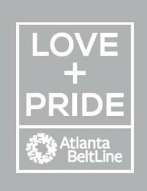 LOVE + PRIDE ATLANTA BELTLINE Logo (USPTO, 27.01.2020)