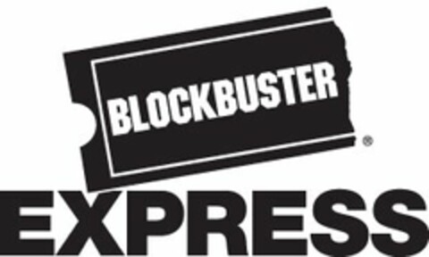 BLOCKBUSTER EXPRESS Logo (USPTO, 02/11/2009)