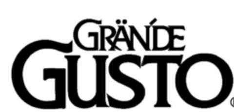 GRÄN'DE GUSTO Logo (USPTO, 01.06.2009)
