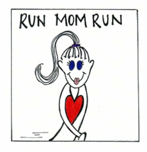 RUN MOM RUN Logo (USPTO, 15.06.2009)