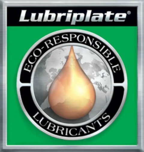 LUBRIPLATE ECO-RESPONSIBLE LUBRICANTS Logo (USPTO, 19.06.2009)