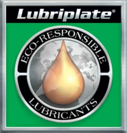 LUBRIPLATE ECO-RESPONSIBLE LUBRICANTS Logo (USPTO, 06/19/2009)