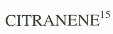 CITRANENE15 Logo (USPTO, 31.07.2009)