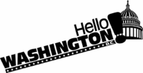 HELLO WASHINGTON D.C.! Logo (USPTO, 10/11/2010)