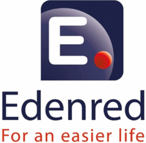 E EDENRED FOR AN EASIER LIFE Logo (USPTO, 29.11.2010)