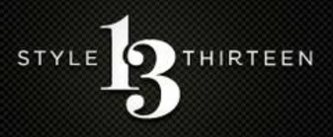 13 STYLE THIRTEEN Logo (USPTO, 10.12.2010)