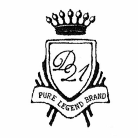 D21 PURE LEGEND BRAND Logo (USPTO, 02/04/2011)