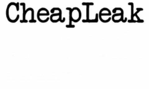 CHEAPLEAK Logo (USPTO, 05/20/2011)