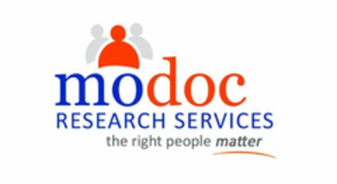 MODOC RESEARCH SERVICES THE RIGHT PEOPLE MATTER Logo (USPTO, 18.08.2012)