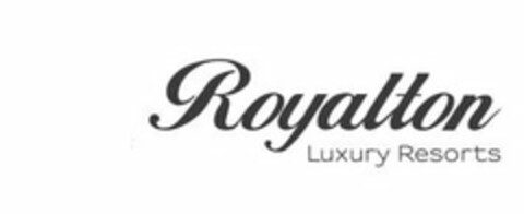 ROYALTON LUXURY RESORTS Logo (USPTO, 03/21/2013)