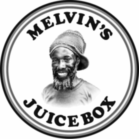 MELVIN'S JUICE BOX Logo (USPTO, 10.06.2013)