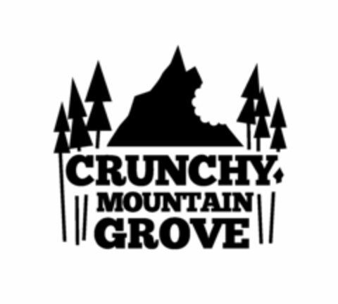 CRUNCHY MOUNTAIN GROVE Logo (USPTO, 02.07.2013)