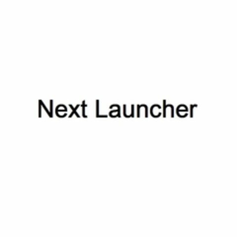 NEXTLAUNCHER Logo (USPTO, 29.07.2013)