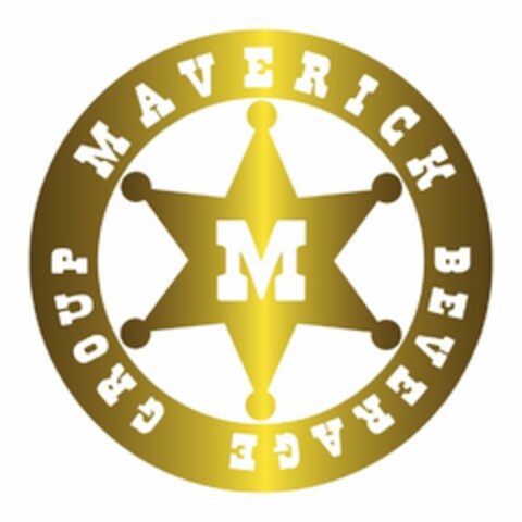 M MAVERICK BEVERAGE GROUP Logo (USPTO, 06.12.2013)