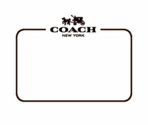 COACH NEW YORK Logo (USPTO, 11.06.2014)