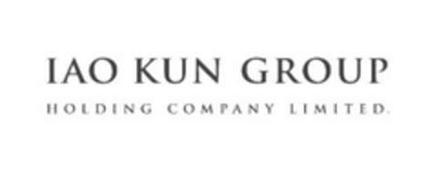 IAO KUN GROUP HOLDING COMPANY LIMITED Logo (USPTO, 06/17/2014)