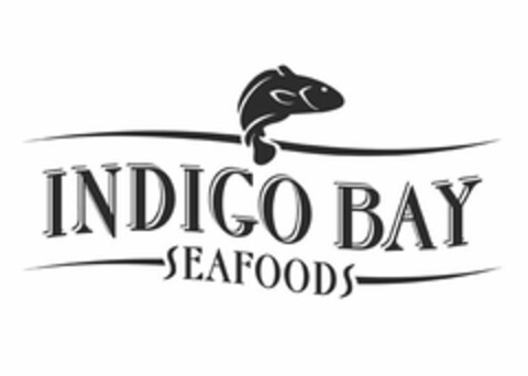 INDIGO BAY SEAFOODS Logo (USPTO, 02.10.2014)