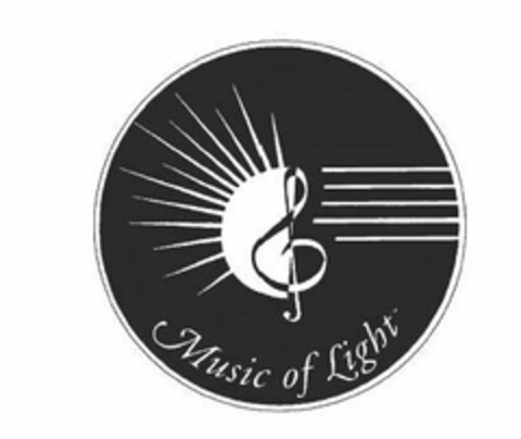 MUSIC OF LIGHT Logo (USPTO, 02/11/2015)