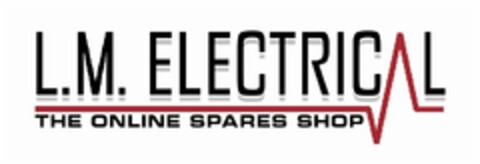 L.M. ELECTRICAL THE ONLINE SPARES SHOP Logo (USPTO, 06/24/2015)