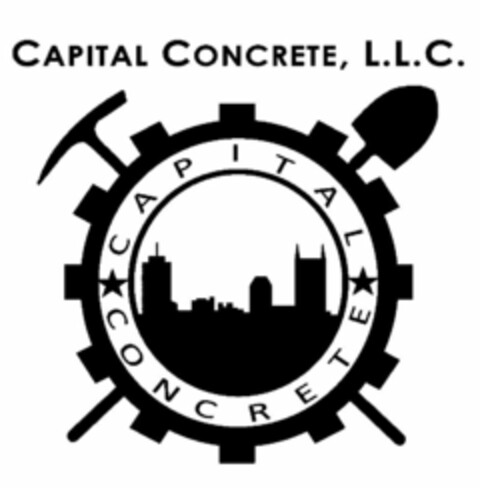 CAPITAL CONCRETE, L.L.C. CAPITAL CONCRETE Logo (USPTO, 07/14/2015)