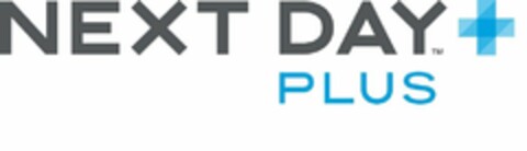 NEXT DAY + PLUS Logo (USPTO, 23.09.2015)