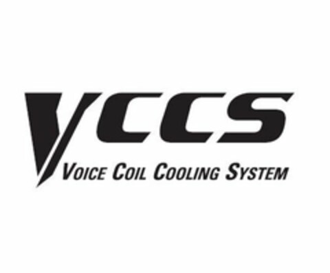 VCCS VOICE COIL COOLING SYSTEM Logo (USPTO, 04/11/2016)