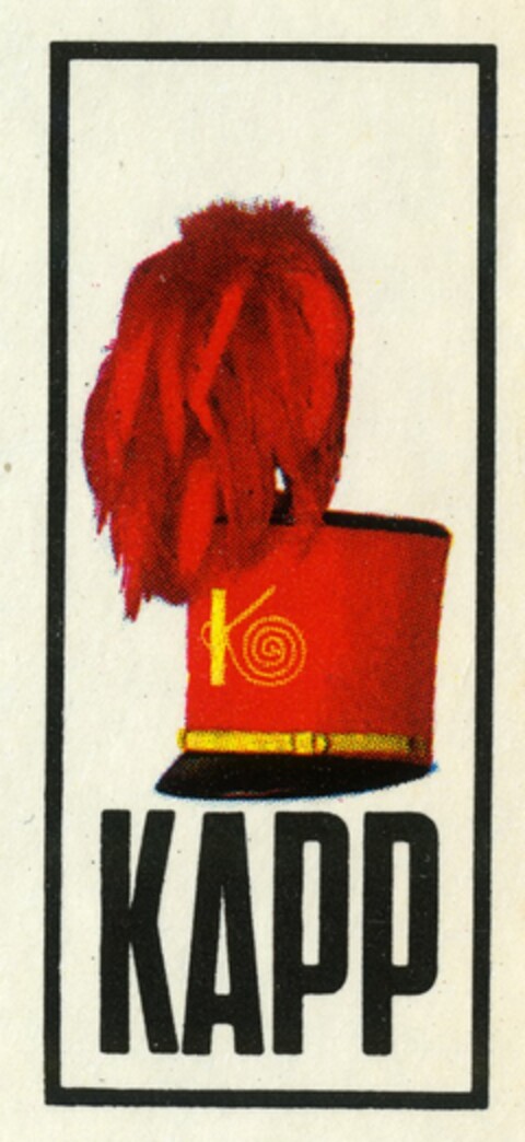 K KAPP Logo (USPTO, 06/03/2016)