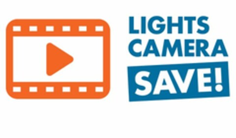 LIGHTS CAMERA SAVE! Logo (USPTO, 20.06.2016)