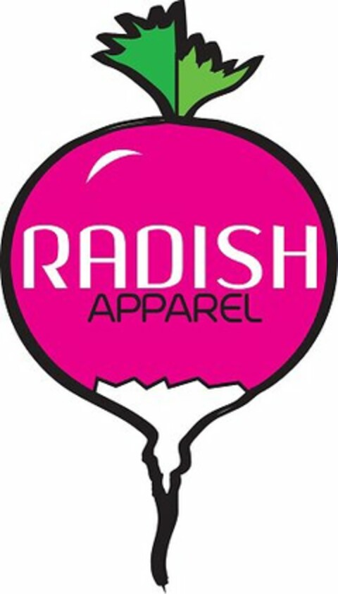 RADISH APPAREL Logo (USPTO, 27.09.2016)