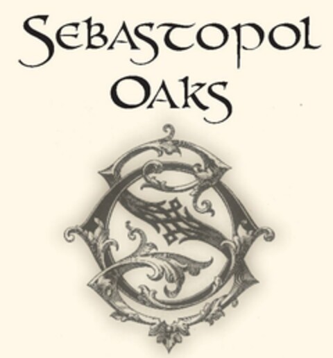 SO SEBASTOPOL OAKS Logo (USPTO, 21.12.2016)