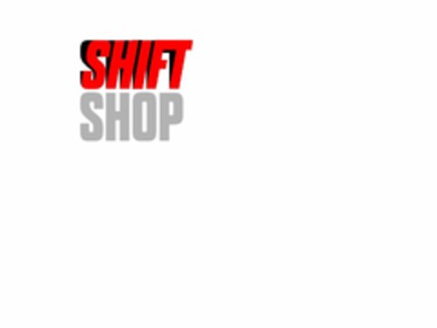 SHIFT SHOP Logo (USPTO, 01/11/2017)