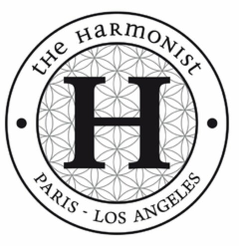 THE HARMONIST · H · PARIS - LOS ANGELES Logo (USPTO, 03/23/2017)